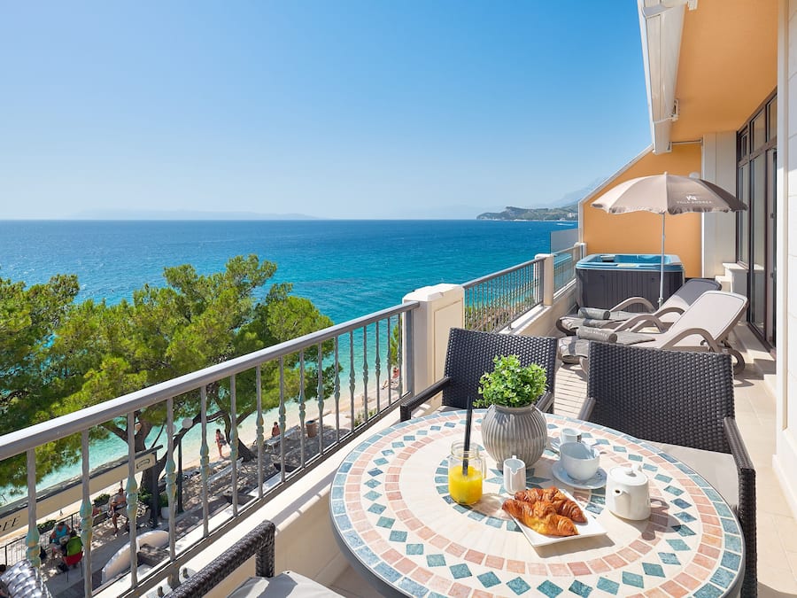 Royal Suite, Terrace, Sea View | Terrace/patio