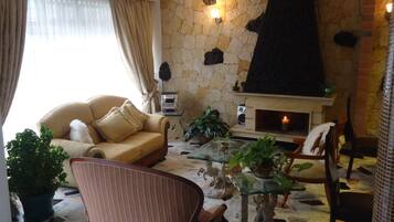 Sala de estar en el lobby