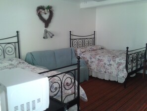 Habitación doble Deluxe | Tabla de planchar con plancha y wifi gratis 