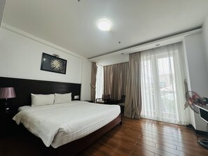 Superior Double or Twin Room, City View | Minibar, individually furnished, desk, blackout drapes