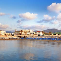 Private beach nearby, sun loungers, beach umbrellas, beach volleyball