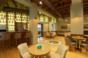 Vue sur le jardin, ouvert tous les jours