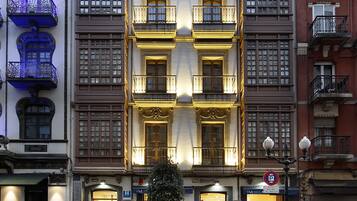 Voorkant van accommodatie