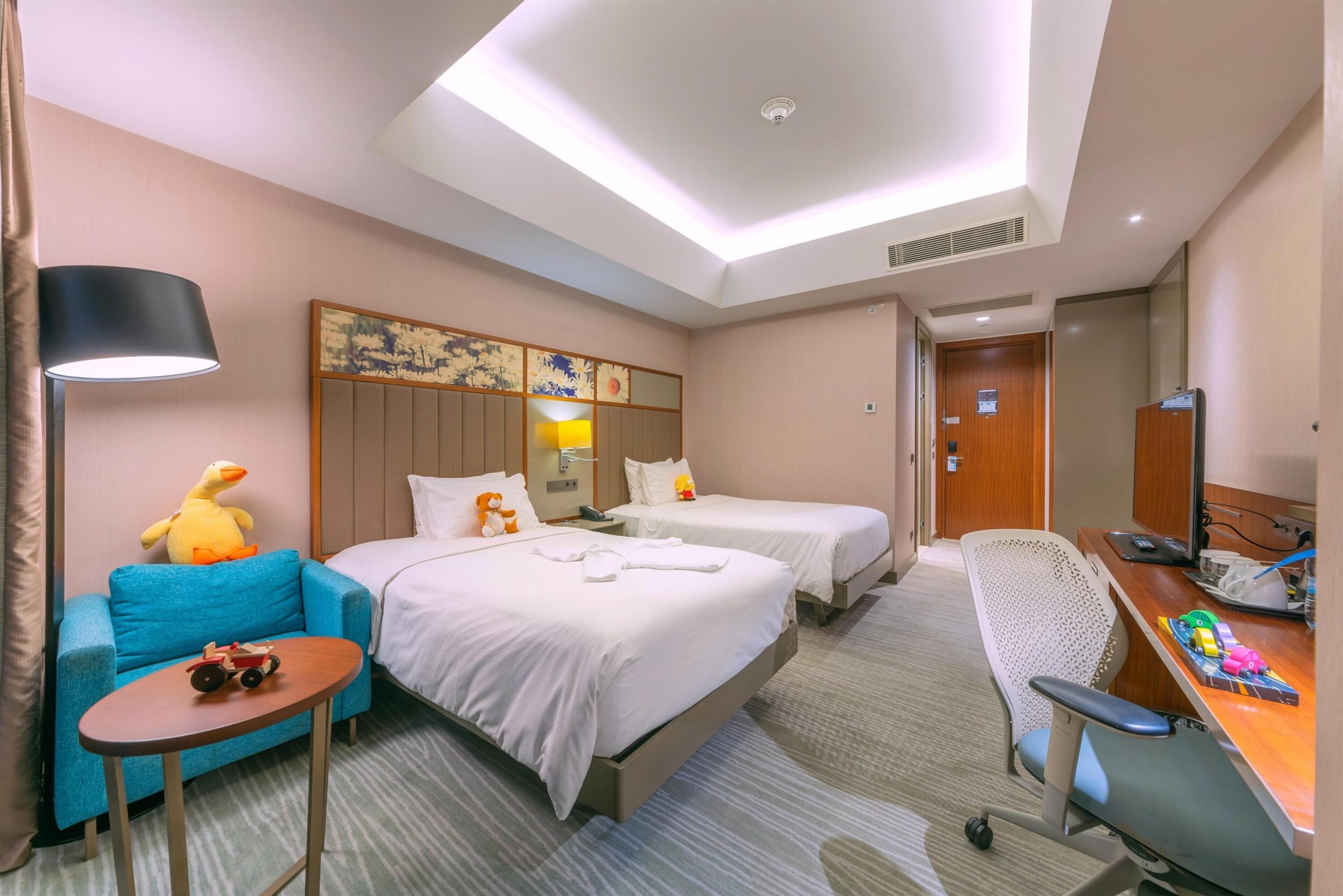 패밀리룸, 킹사이즈침대 1개 (Connecting Rooms)