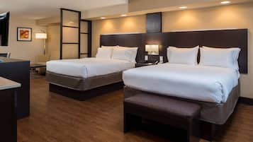 1 dormitorio, colchones con acolchado adicional, caja fuerte