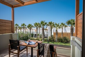 Room, Jetted Tub, Garden View | Terrace/patio - Stella Palace Aqua Park Resort (Hersonissos)