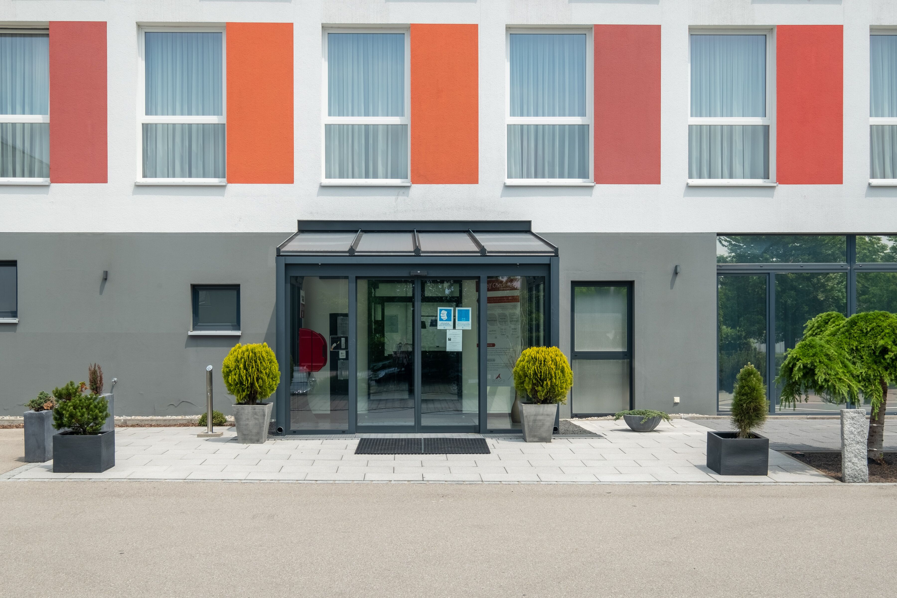 Fassade der Unterkunft