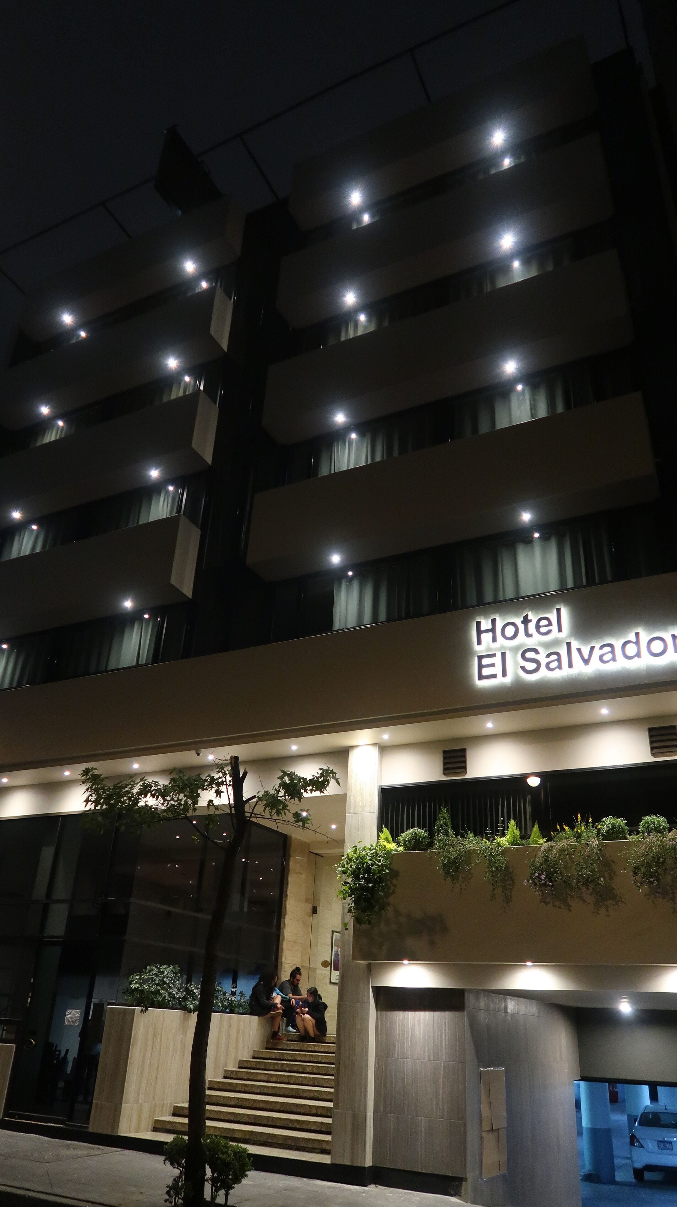 front of property – evening/night