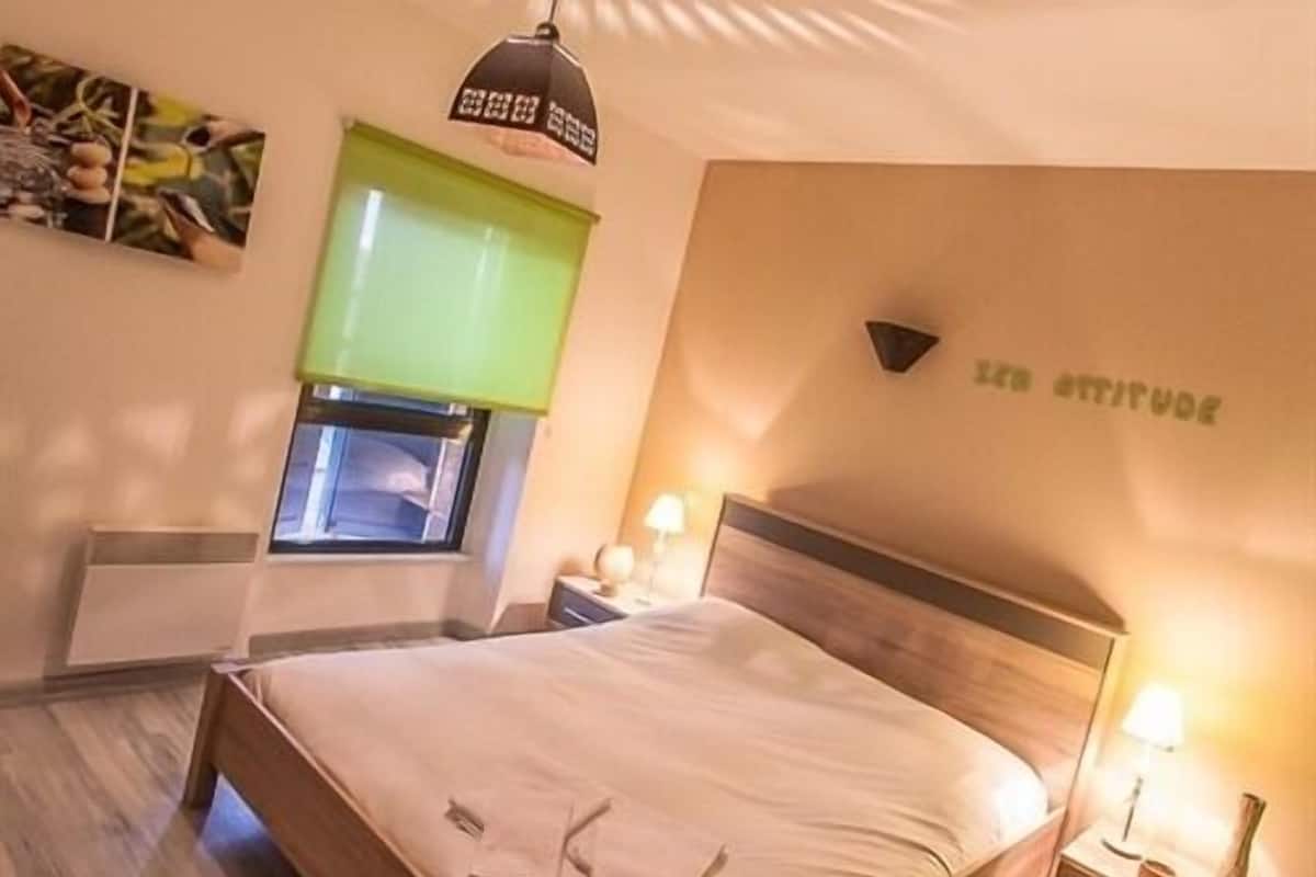 Superior tweepersoonskamer, privébadkamer, uitzicht op meer (Zen Attitude) | Wifi