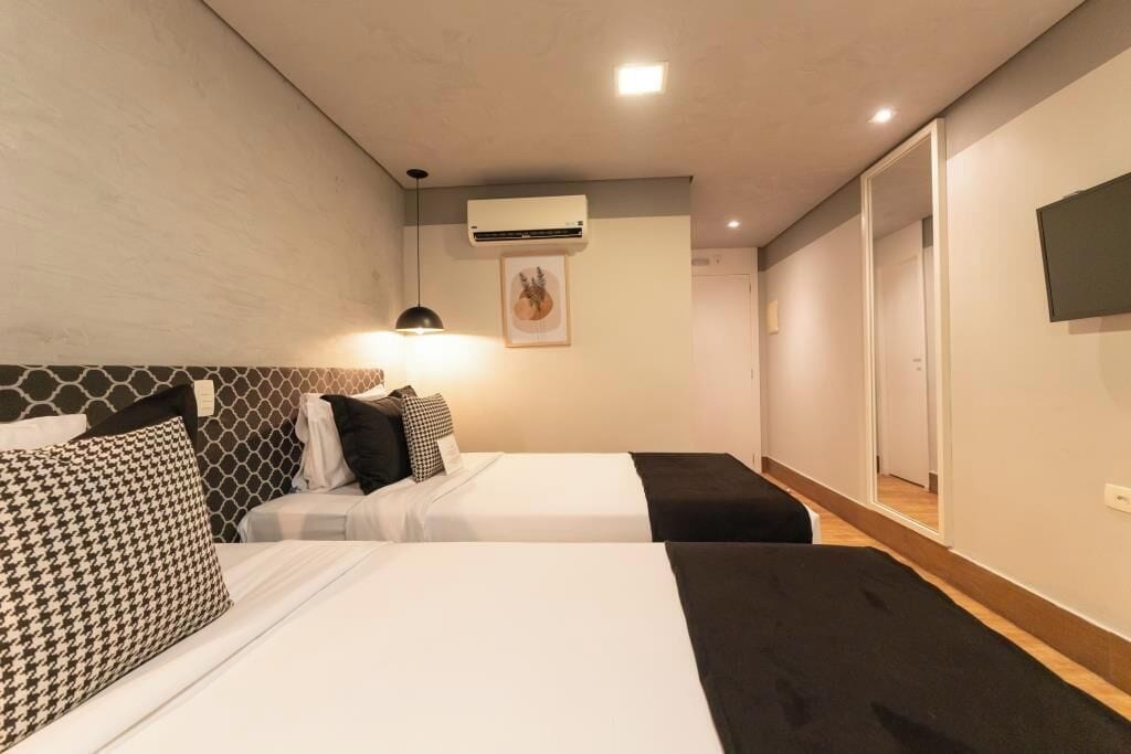 Minibar, in-room safe, desk, blackout curtains