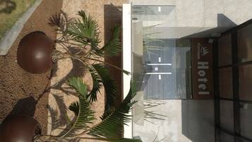 Majoituspaikan julkisivu