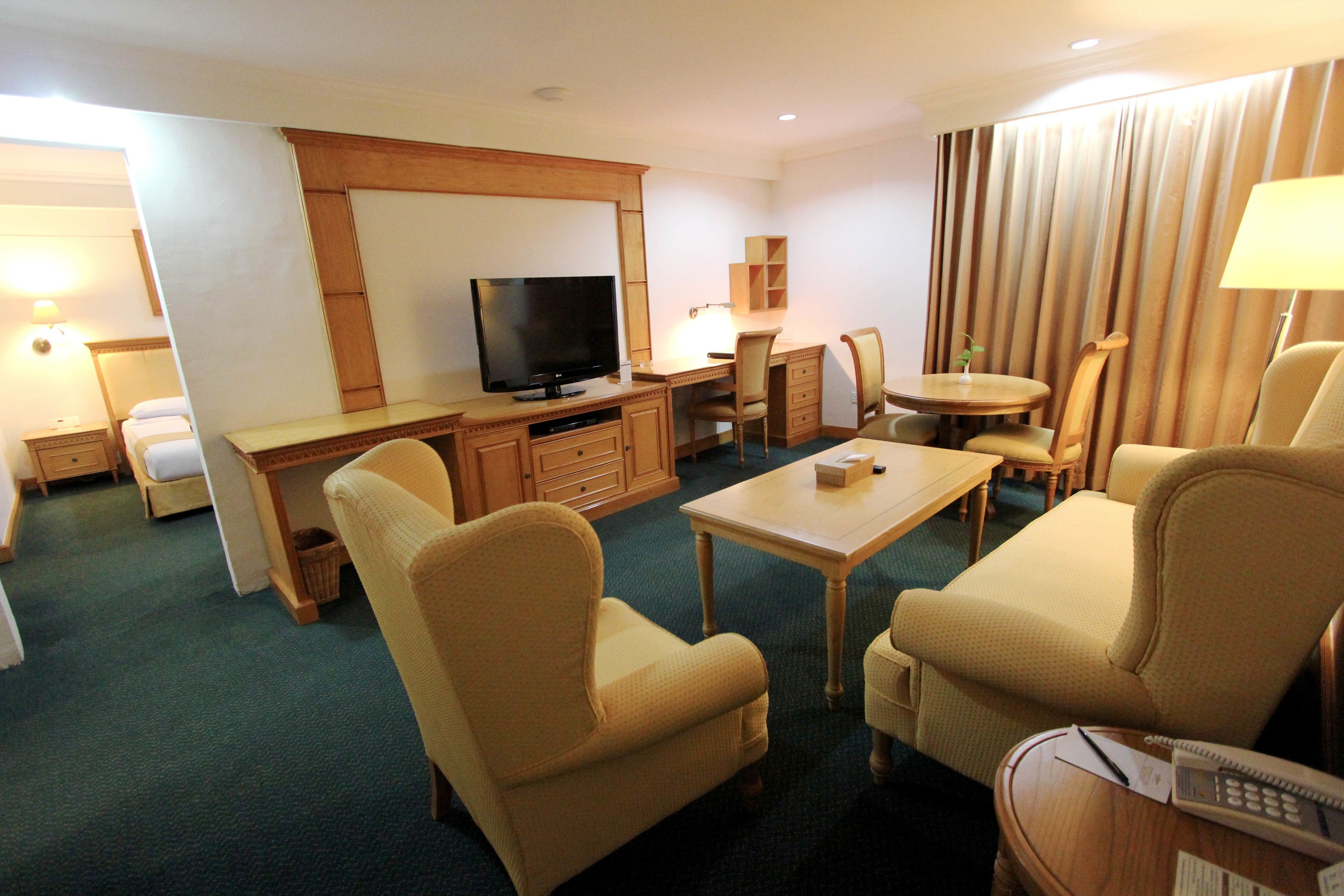 suite | in-room safe, desk, soundproofing, iron/ironing board