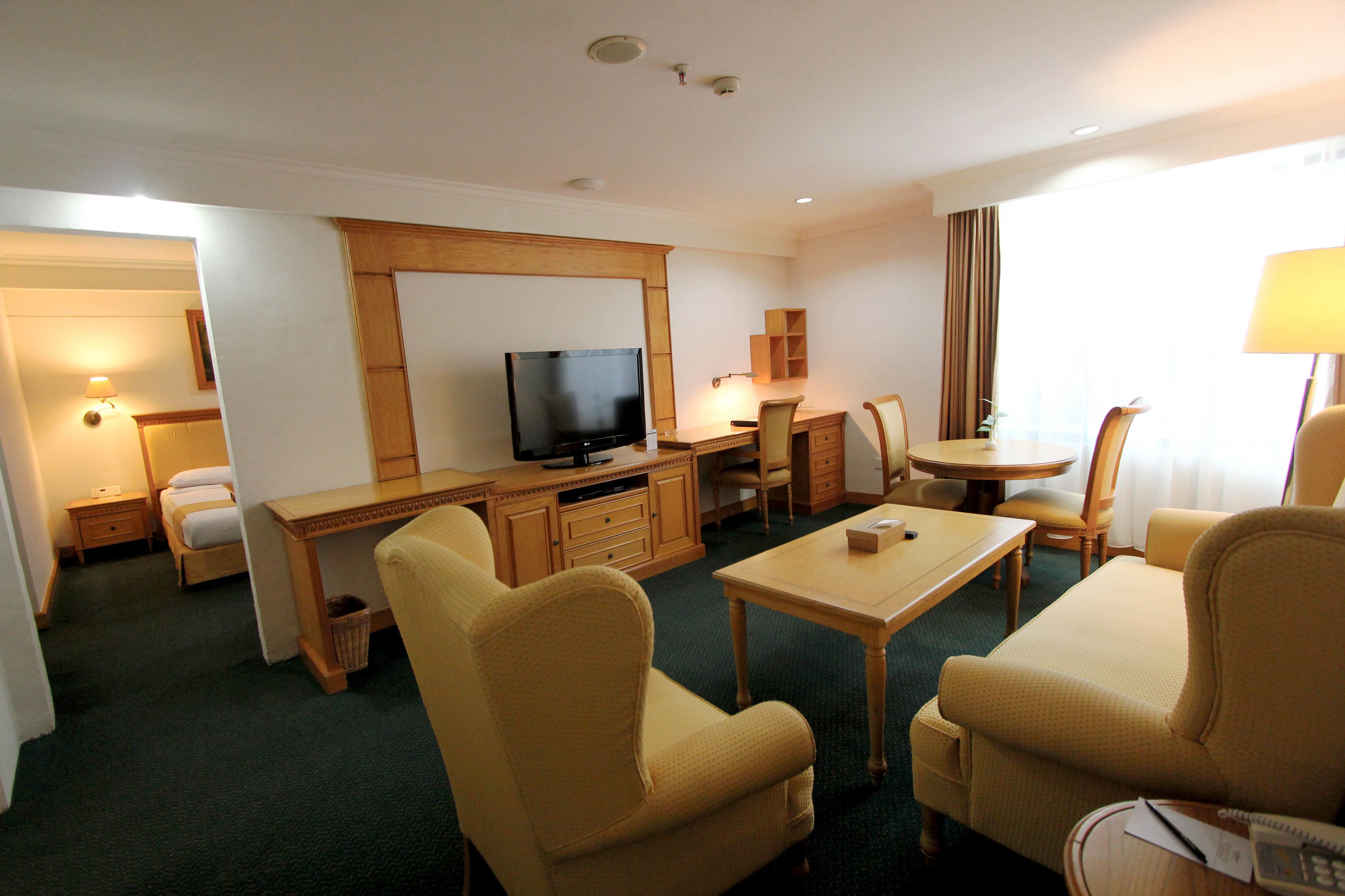 suite | in-room safe, desk, soundproofing, iron/ironing board