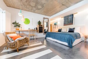 Superior Suite, 1 King Bed, Balcony, Garden View | 1 bedroom, premium bedding, minibar, in-room safe