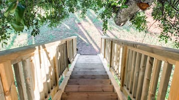 Deluxe Tree House, 1 King Bed, Ocean View | 1 bedroom, premium bedding, minibar, in-room safe