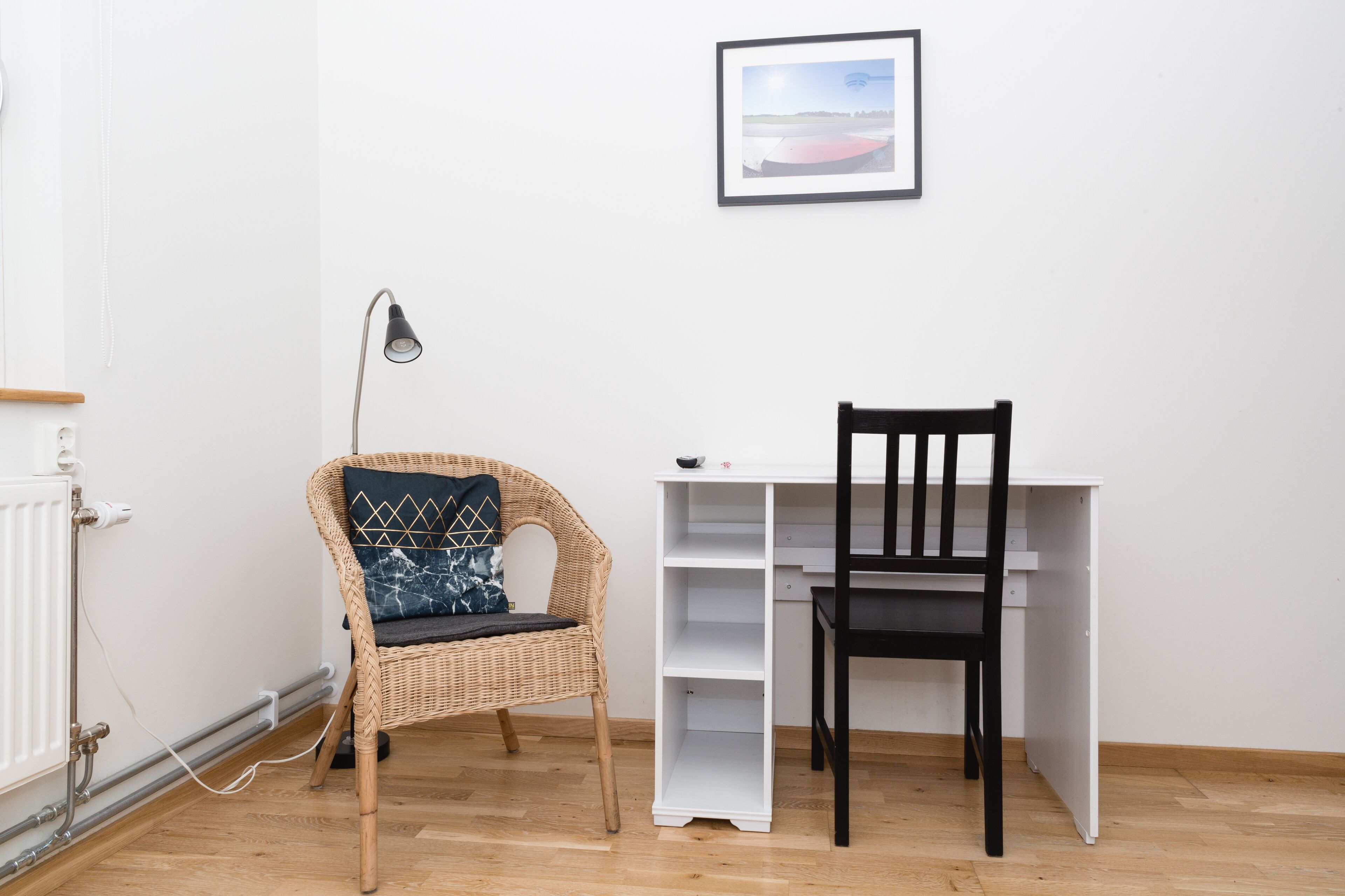 blackout curtains, soundproofing, iron/ironing board