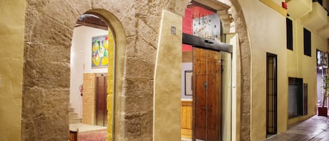 Voorkant van accommodatie