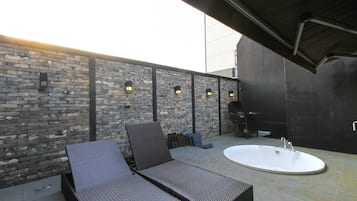 Penthouse Présidentiel, 3 chambres | Terrasse/Patio