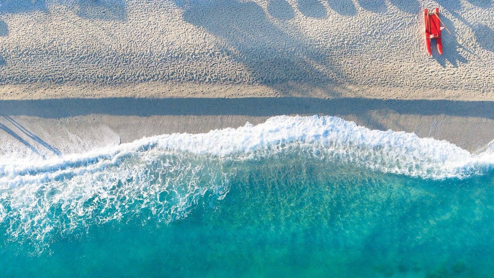 Vista a la playa o al mar