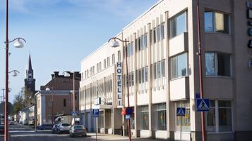 Facciata della struttura