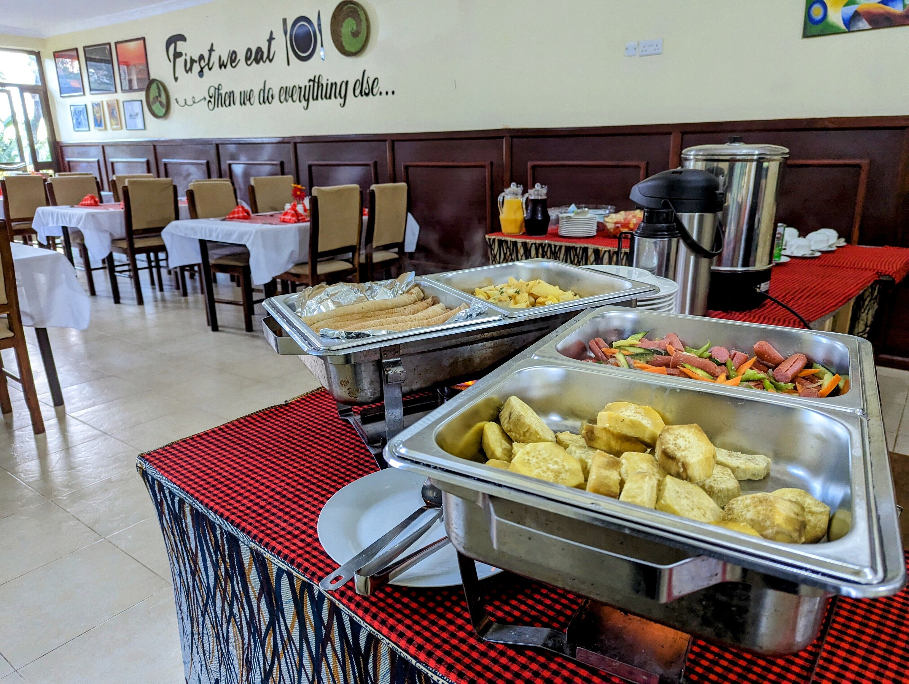 daily buffet breakfast (usd 10.00 per person)