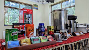 Daily buffet breakfast (USD 10.00 per person)