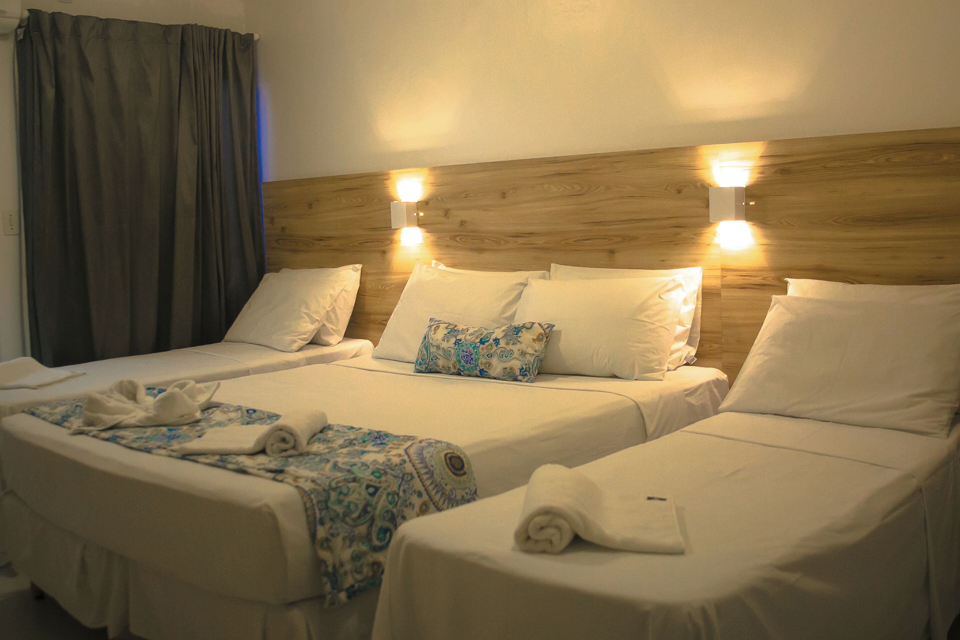 standard quadruple room | 1 bedroom, desk, blackout curtains, iron/ironing board