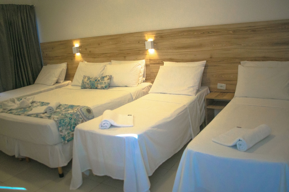 Family Room | Desk, blackout drapes, iron/ironing board, free WiFi