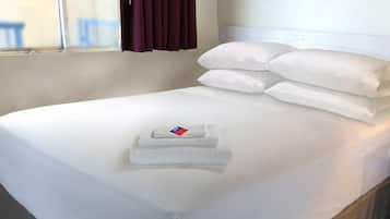 Free WiFi, bed sheets