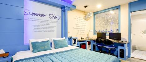 Kamar Superior | Meja kerja, Wi-Fi gratis, dan seprai linen