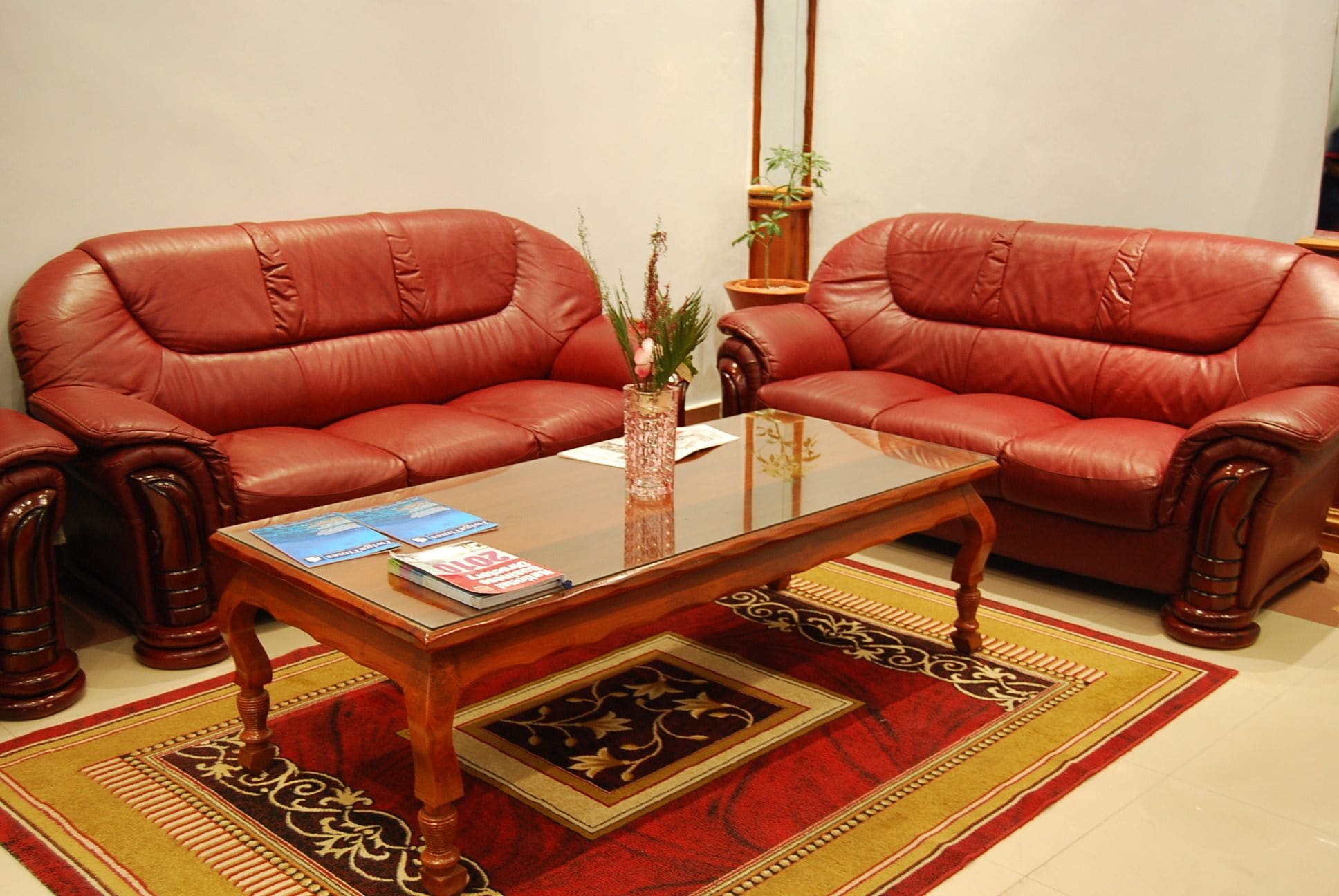 Coin salon dans le hall