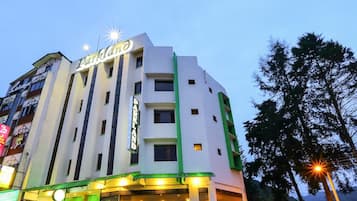 Front of property – evening/night