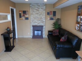 Sala de estar en el lobby