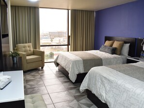 Superior Double Room | View from room - Hotel Corona Plaza (Playas de Rosarito)