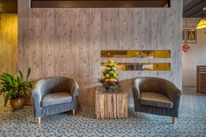 Sala de estar en el lobby