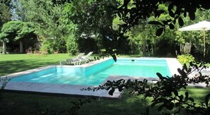 Seasonal outdoor pool