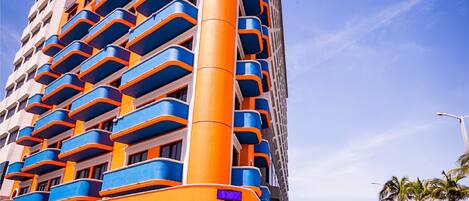 Mặt tiền nơi lưu trú