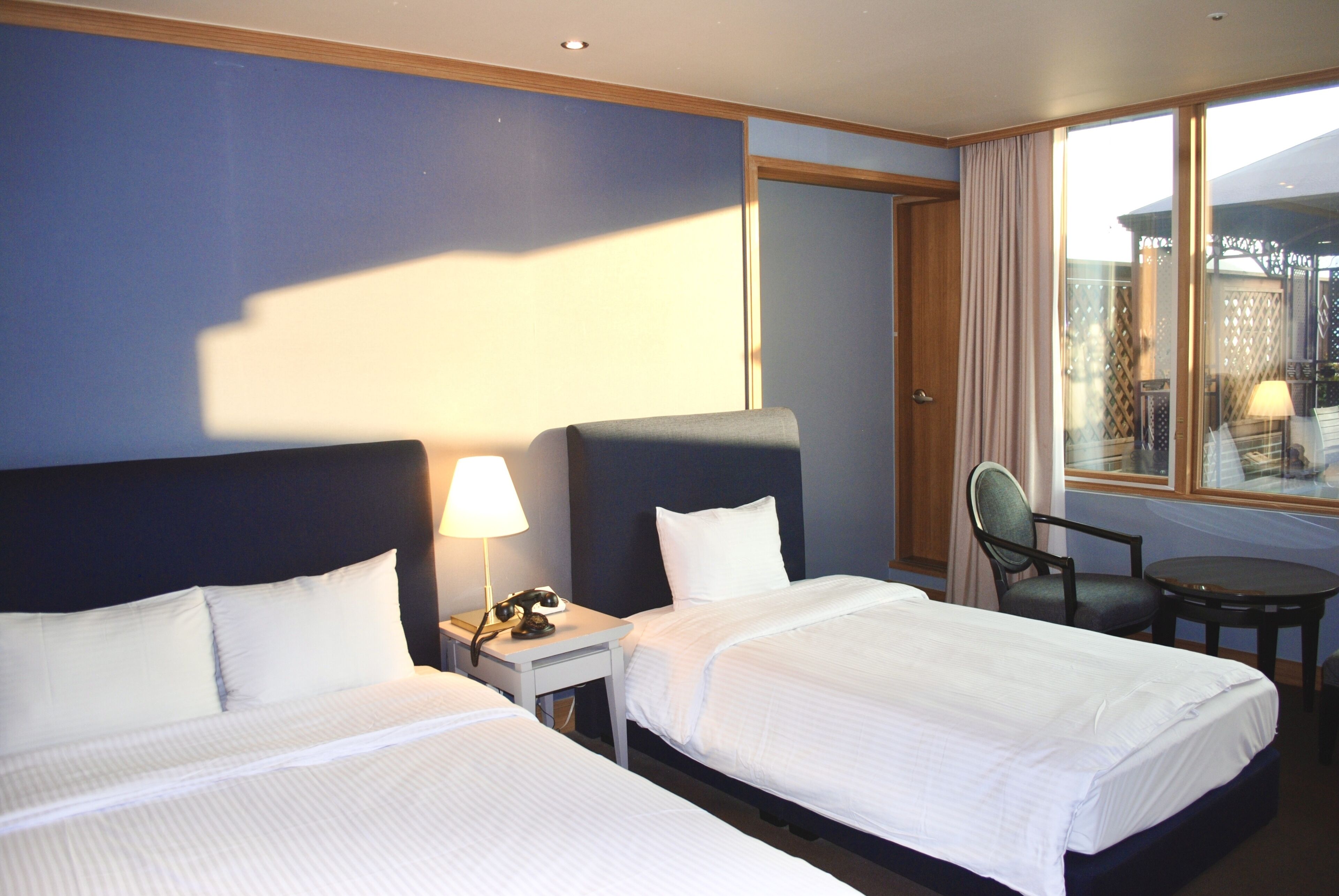 family twin room | premium bedding, down duvets, memory-foam beds, in-room safe