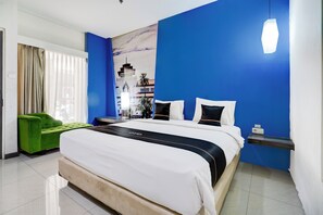 Literie de qualité supérieure, coffres-forts dans les chambres, bureau