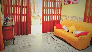 Coin salon dans le hall