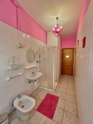 Free toiletries, hair dryer, bidet, towels - Hotel Serenella (Turin)