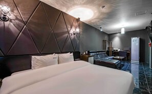 Deluxe-værelse (Base 2pax, Extra person fee on site) | Premium-sengetøj, lydisolering, gratis Wi-Fi, sengetøj