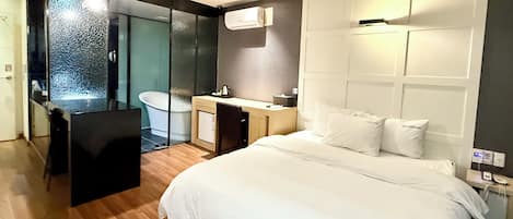 Biancheria da letto di alta qualità, insonorizzazione, Wi-Fi gratuito