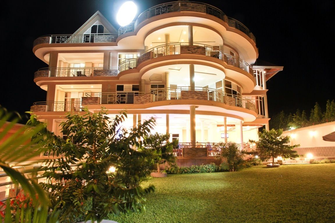 Front of property – evening/night