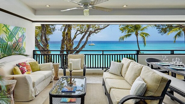 Villa, 3 Bedrooms (Unit 8 ) | Living area - Coral Cove Villas (Paynes Bay)