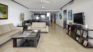Villa, 3 Bedrooms (XXUnit 7) | Living area - Coral Cove Villas (Paynes Bay)