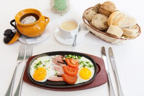 Daily continental breakfast for a fee