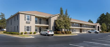 Façana frontal de l'allotjament