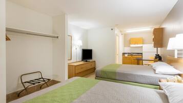 Free WiFi, bed sheets