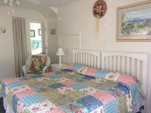 Room, 1 King Bed, Kitchenette, Ground Floor | Individually decorated, individually furnished, iron/ironing board - Angie's Guest Cottage (Virginia Beach)